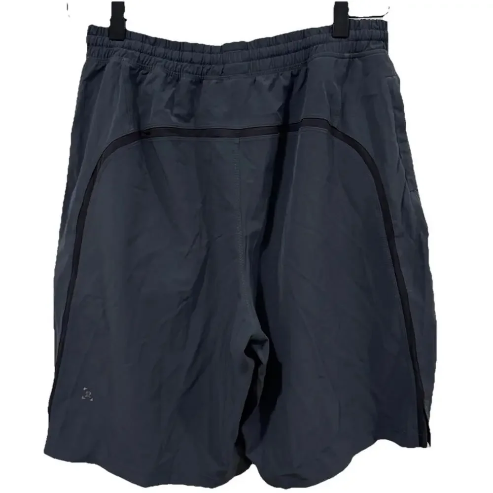 Lululemon Running Shorts Men’s zip side pocket Size Medium? Athletic Workout Gym